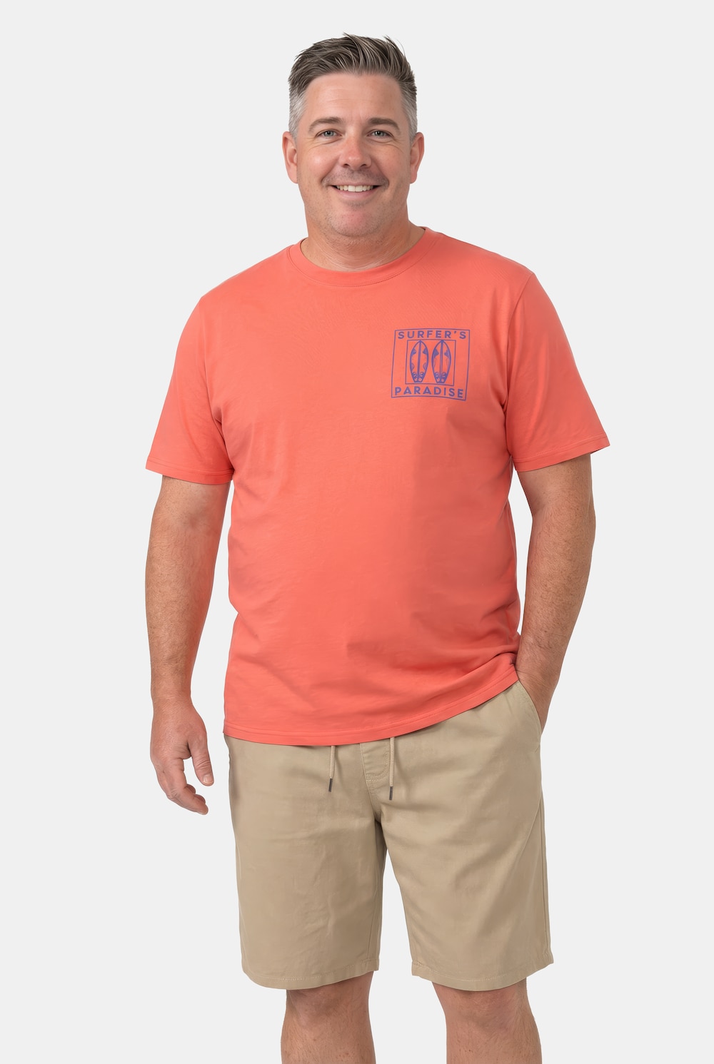 Men+ T-Shirt, Print, Halbarm, bis 8 XL