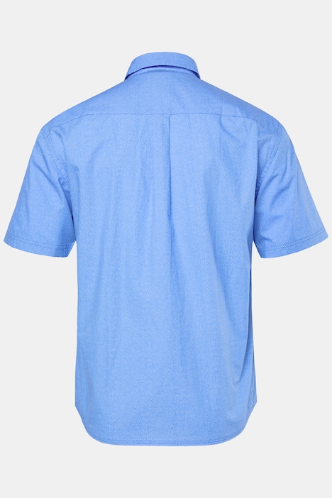 JP1880-paita, lyhyet hihat, napitettava kaulus, kokonaan painokuvioinen, moderni istuvuus, suurin koko 8XL