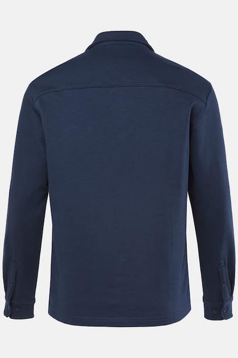 JP1880 sweatoverhemd, overshirt, kentkraag, borstzakken, tot 7XL