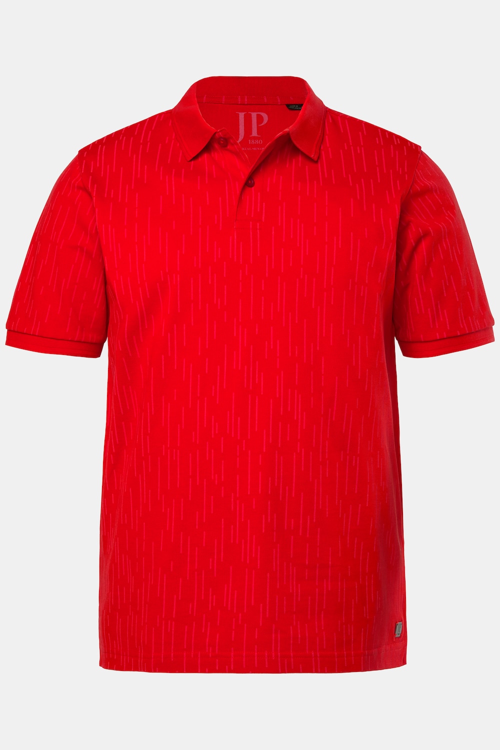 JP1880 Poloshirt, Halbarm, Piqué, Alloverdruck, bis 8 XL