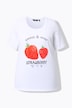 T-Shirt, Erdbeeren, Classic, Rundhals, Halbarm
