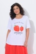 T-Shirt, Erdbeeren, Classic, Rundhals, Halbarm
