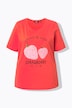 T-Shirt, Erdbeeren, Classic, Rundhals, Halbarm