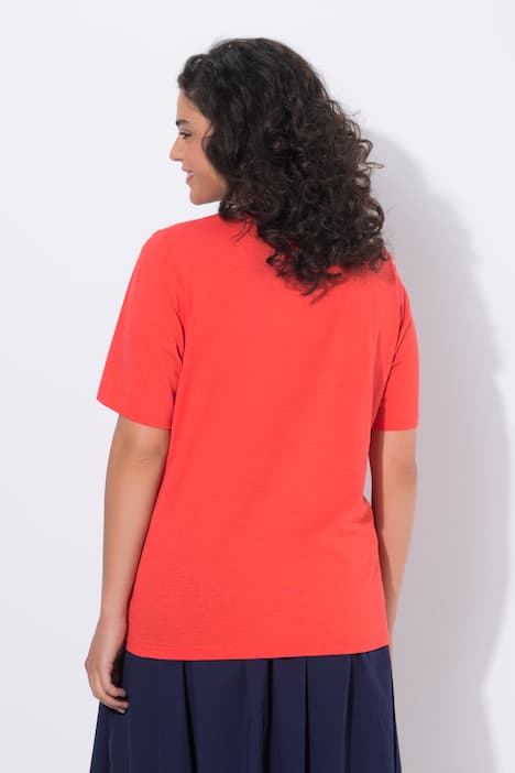 T-Shirt, Erdbeeren, Classic, Rundhals, Halbarm