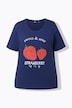 T-Shirt, Erdbeeren, Classic, Rundhals, Halbarm