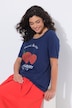T-Shirt, Erdbeeren, Classic, Rundhals, Halbarm