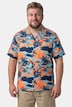 Men+ Hemd, Halbarm, Cuba Kragen, kastiger Fit, Alloverprint, bis 8 XL