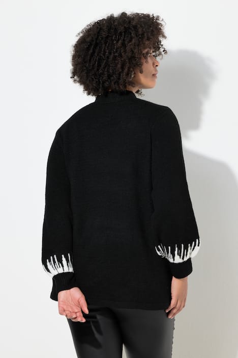 Pullover, STAY MAGICAL Schriftzug, Ballonärmel