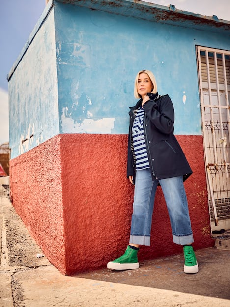 HYPRAR softshell-jas, A-lijn, waterdicht, capuchon