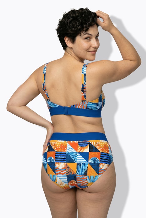 Bikini, Karomuster, Softcups, Träger verstellbar