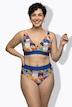 Bikini, Karomuster, Softcups, Träger verstellbar