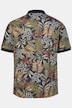 JP1880 poloshirt, korte mouwen, structuurjersey, bloemmotief, tot 8XL