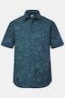 Hemd, Halbarm, florales Muster, Kentkragen, Comfort Fit, bis 8 XL