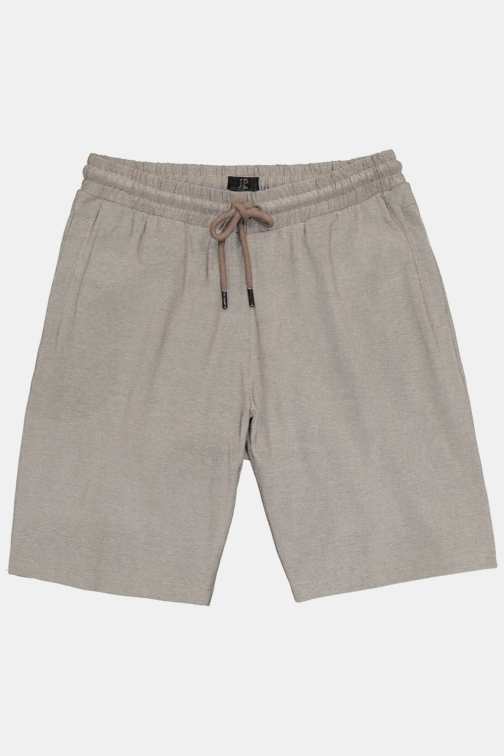 JP1880 bermuda, TwoTone piqué, elastische tailleband, Relaxed Fit, tot 8XL