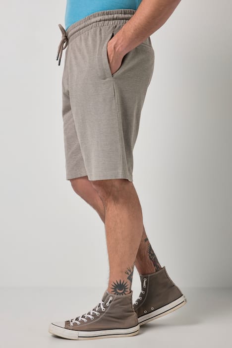 JP1880 Bermuda, TwoTone Piqué, Elastikbund, Relaxed Fit, bis 8 XL