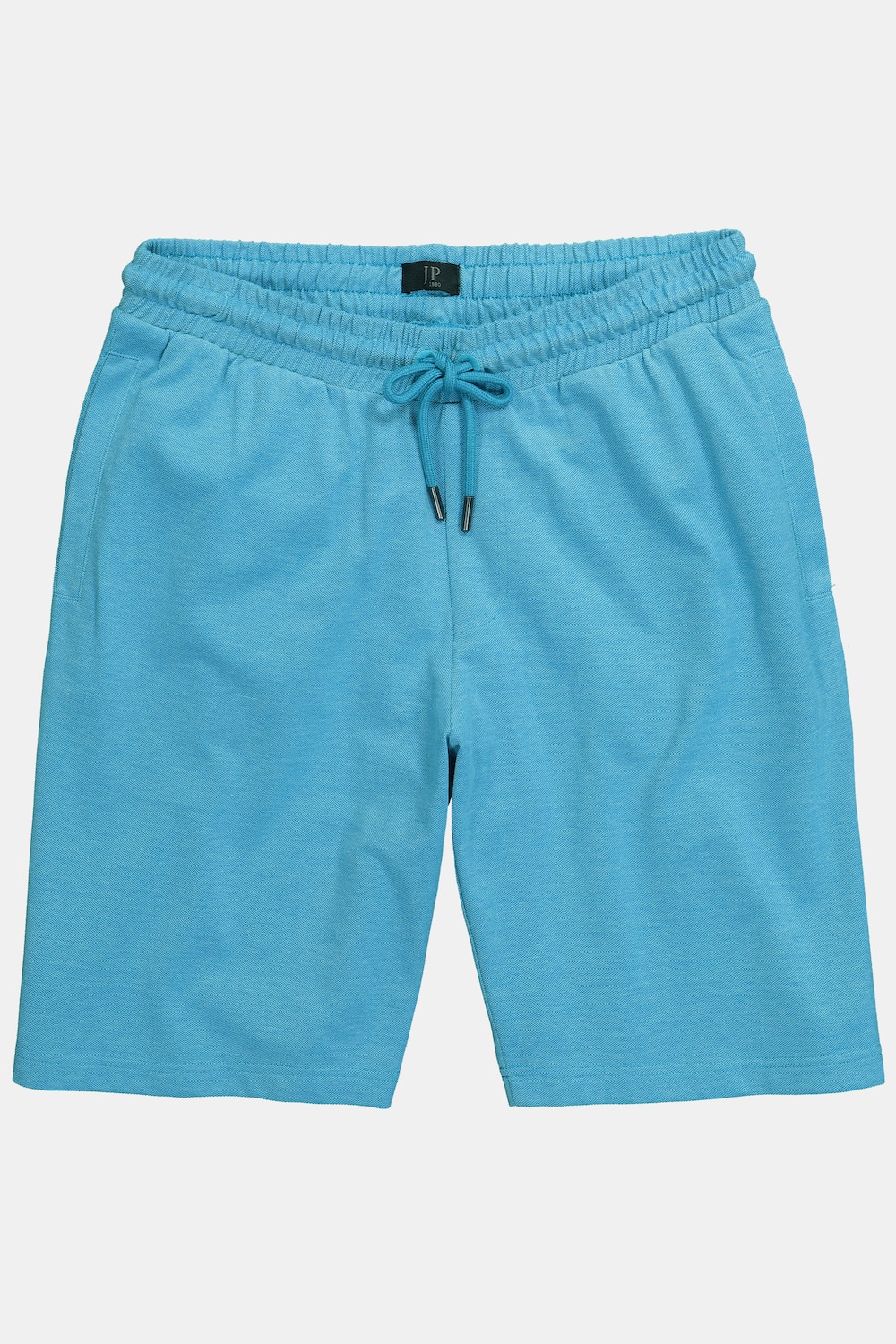 JP1880 bermuda, TwoTone piqué, elastische tailleband, Relaxed Fit, tot 8XL