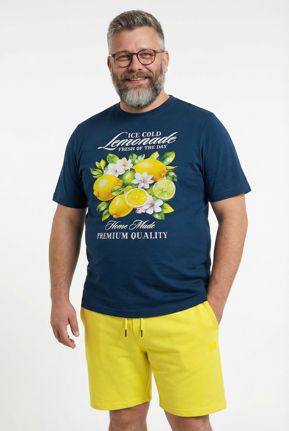 T-Shirt, Print, Halbarm, bis 8 XL