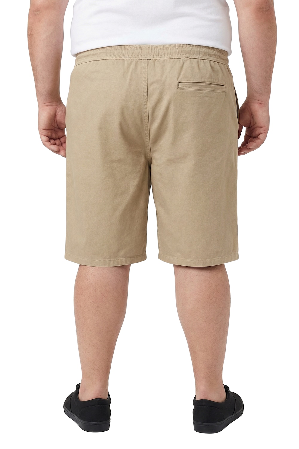 Stora storlekar Shorts FLEXLASTIC®, Her, beige, storlek: 8XL, Bomull/Polyester, Men Plus
