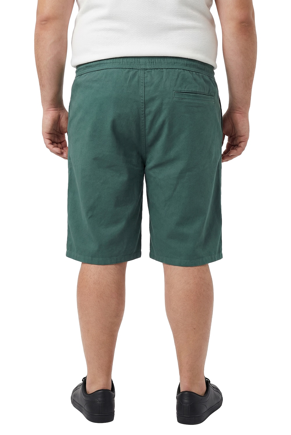 Stora storlekar Shorts FLEXLASTIC®, Her, grön, storlek: 7XL, Bomull/Polyester, Men Plus