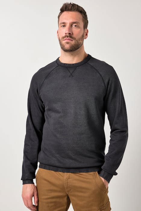 JP1880 Sweatshirt, Vintage Look, Rundhals, bis 8 XL