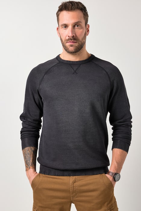 JP1880 Sweatshirt, Vintage Look, Rundhals, bis 8 XL