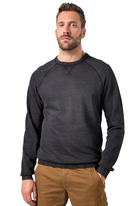 Mikina JP1880, vintage vzhled, kulatý výstřih, do 8XL