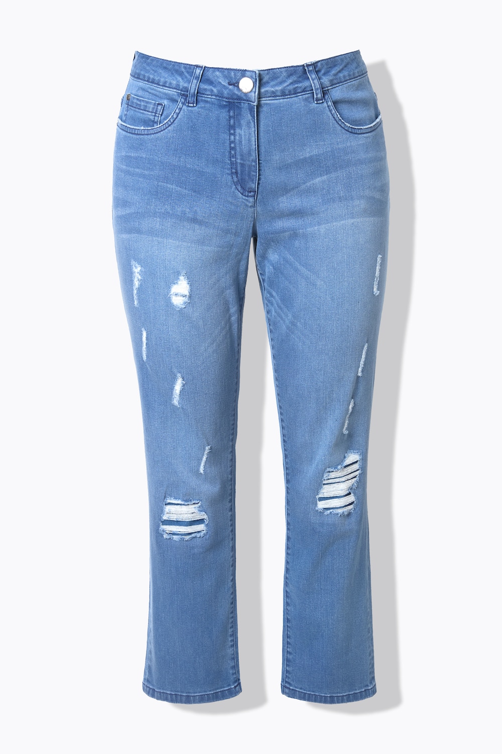 Stora storlekar Jeans, Dam, blå, storlek: 50, Bomull, Angel of Style