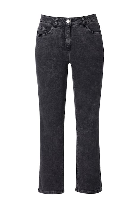 Džíny Paula, rovný střih, 5 kapes, sepraný vzhled