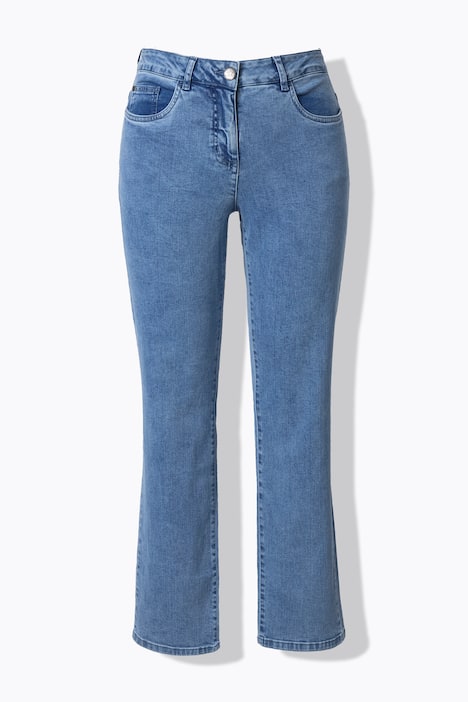 Jeans Paula, Straight Fit, 5-Pocket, Moonwashed