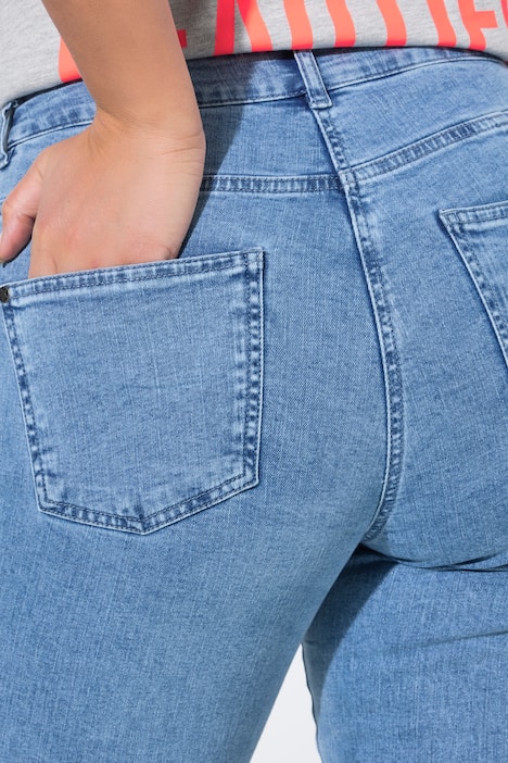Jeans Paula, Straight Fit, 5-Pocket, Moonwashed