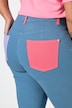 Jeans Emma, Slim Fit, farbige Gesäßtaschen, 5-Pocket