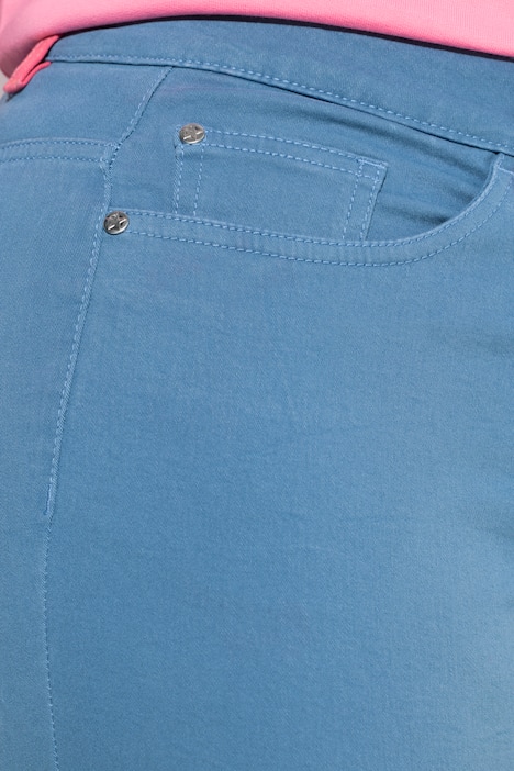 Jeans Emma, Slim Fit, farbige Gesäßtaschen, 5-Pocket