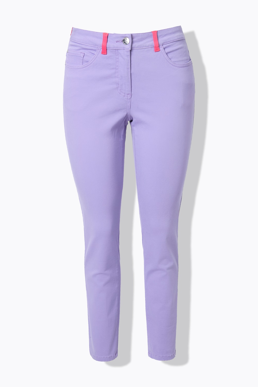Stora storlekar Jeans Emma, Dam, lila, storlek: 46, Bomull, Angel of Style