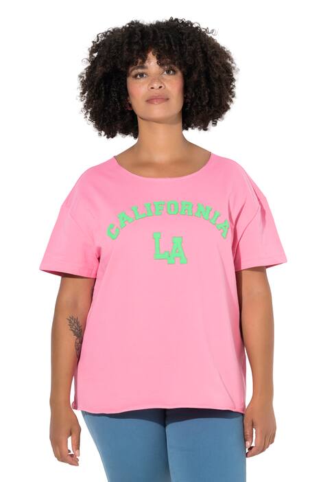 Mikina, Boxy střih, krátké rukávy, froté nápis