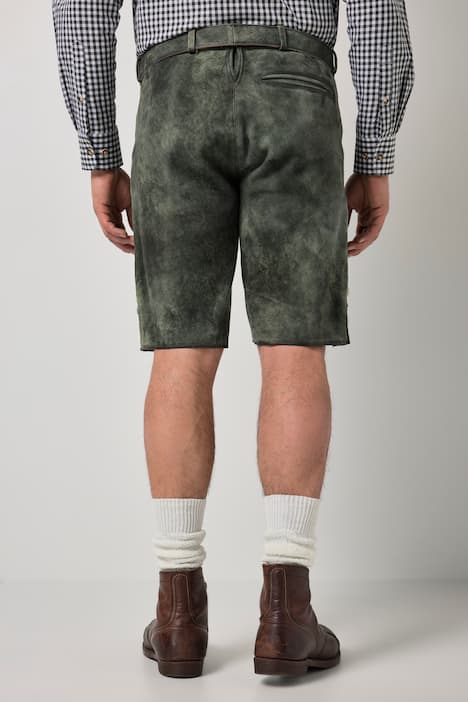 JP1880 Leder-Bermuda, Tracht, Leder, Ziegenveloursleder, bis 72