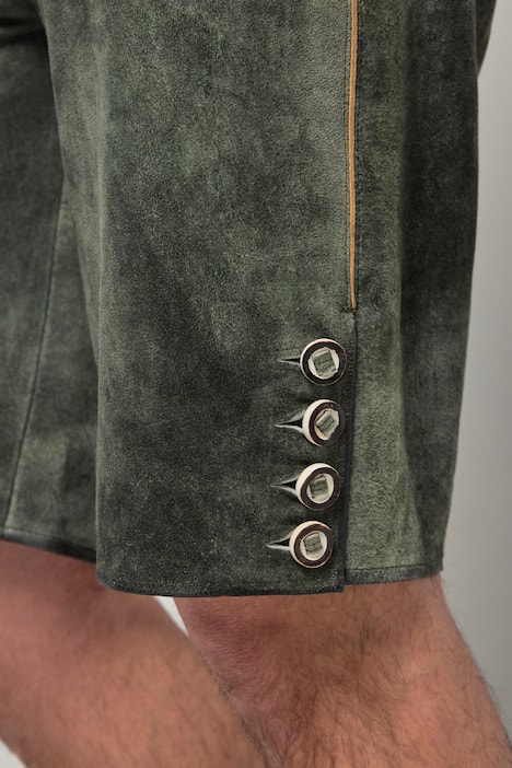 JP1880 Leder-Bermuda, Tracht, Leder, Ziegenveloursleder, bis 72