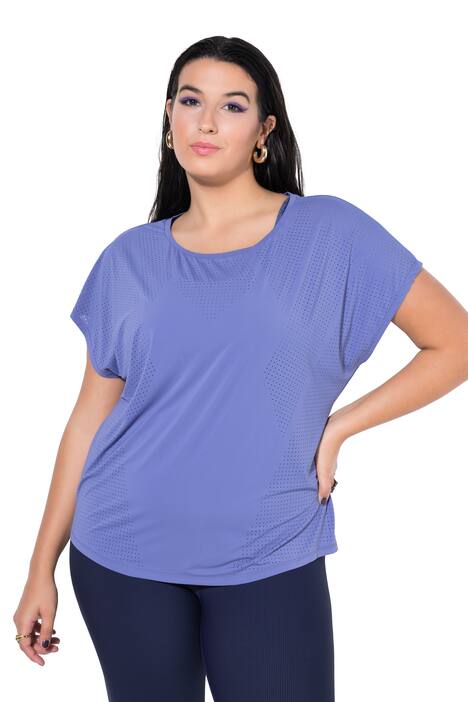Sportovní top, oversize, perforace