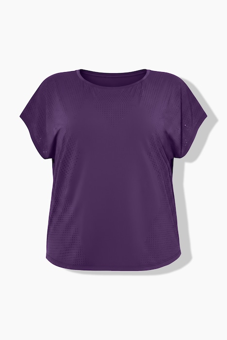 Sport-Shirt, Oversize Shape, Perforierungen