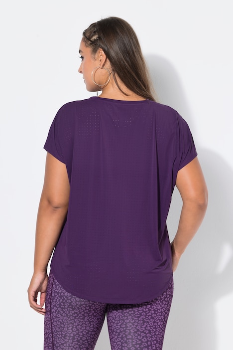 Sport-Shirt, Oversize Shape, Perforierungen