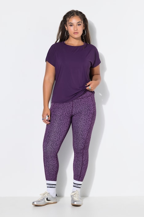 Sport-Shirt, Oversize Shape, Perforierungen