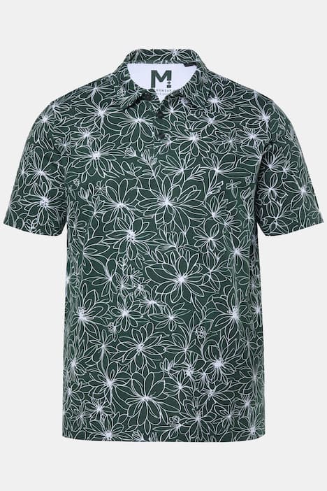 Pánská polokošile+, celoplošný potisk, krátké rukávy, až do velikosti 8XL