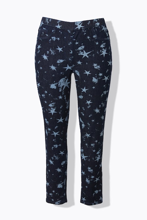 Jeggings, Slim Fit, Jeansoptik, Sterne