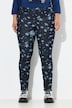 Jegging, slim fit, jeanslook, sterren