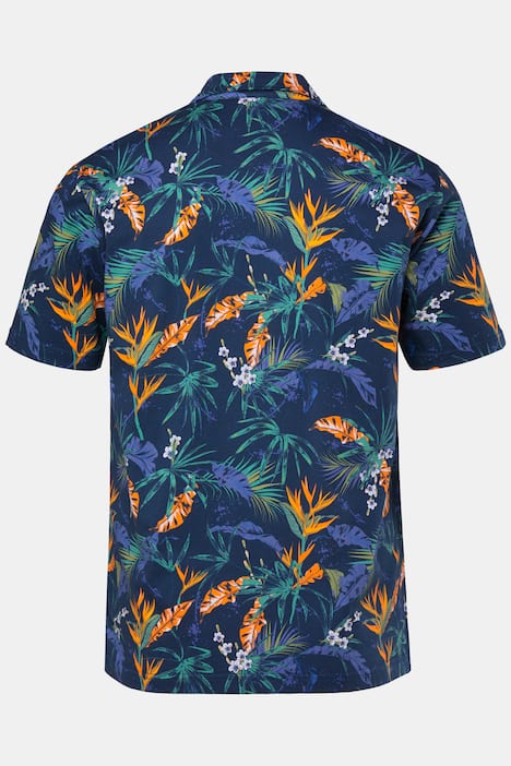 polo, estampado allover, media manga, hasta la talla 8 XL