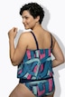 Tankini, Pinselstrichmuster, Softcups, Elastiksaum