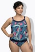 Tankini, Pinselstrichmuster, Softcups, Elastiksaum