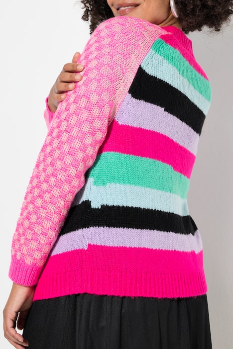 Vest, straight fit, motiefmix