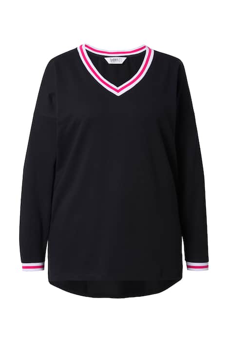 Tričko, oversize, dlouhé nabírané rukávy