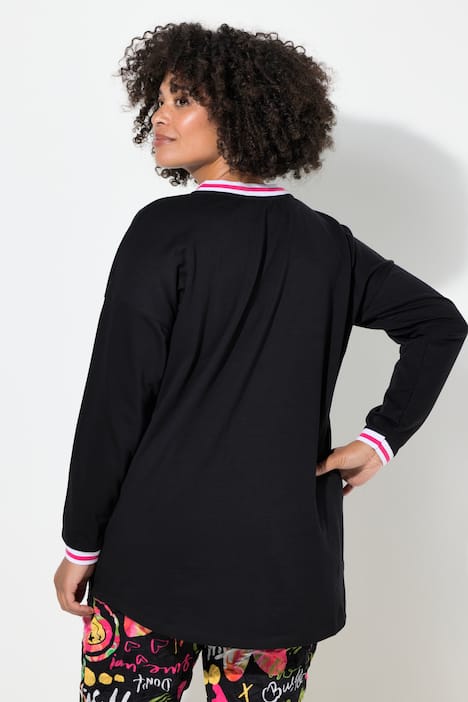 T-Shirt, oversized, Puff-Langarm