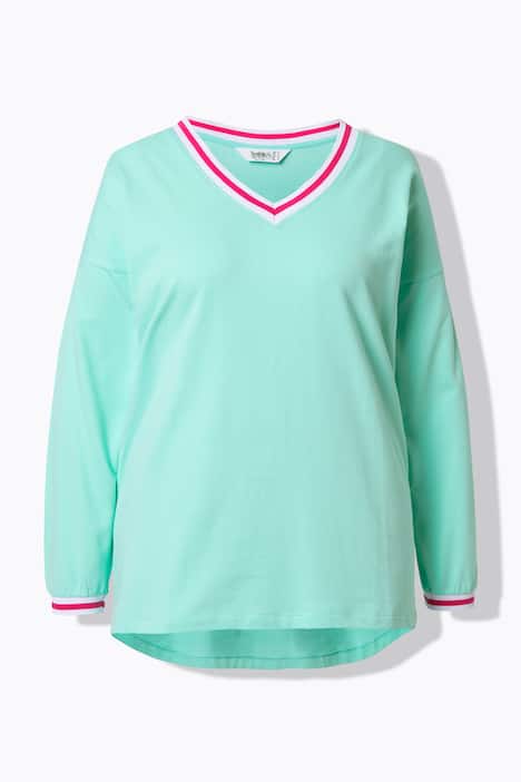 T-Shirt, oversized, Puff-Langarm